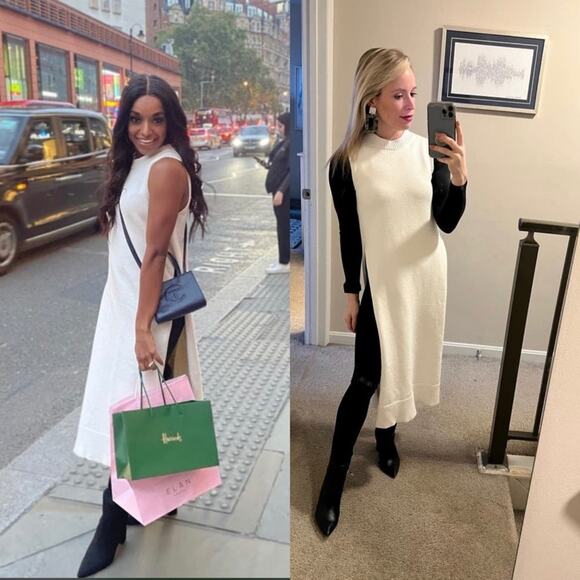 CO Collections White Sleeveless Sweater - Picture 5 of 10